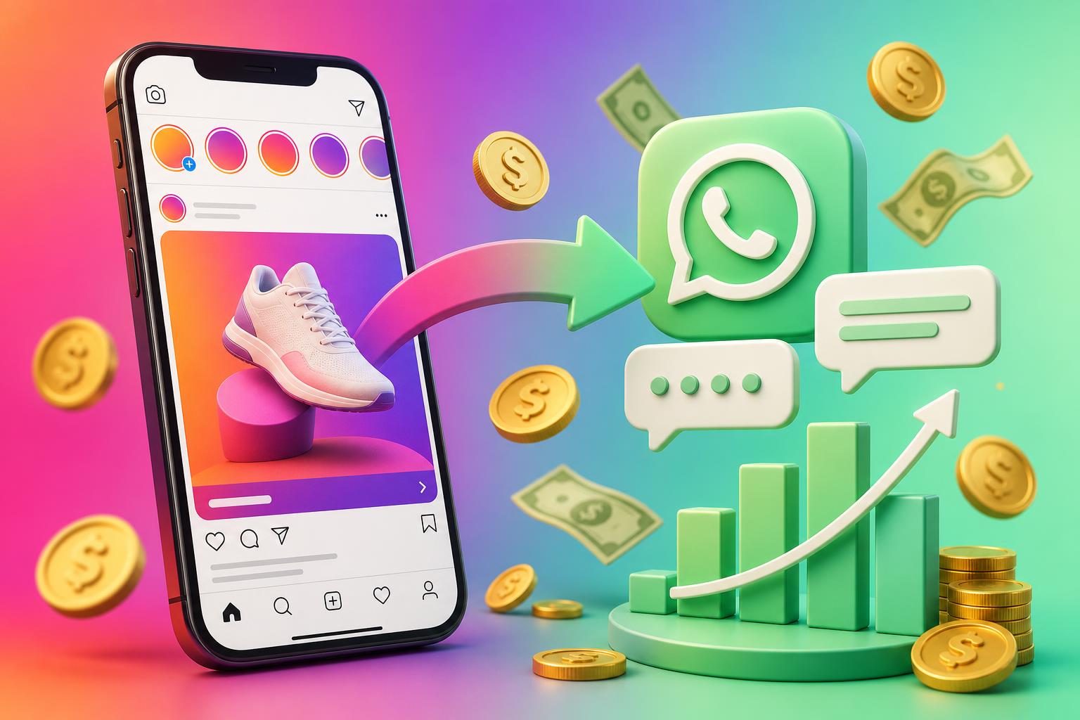 Do Instagram para o WhatsApp: Como Transformar Seguidores em Vendas Reais em 2026